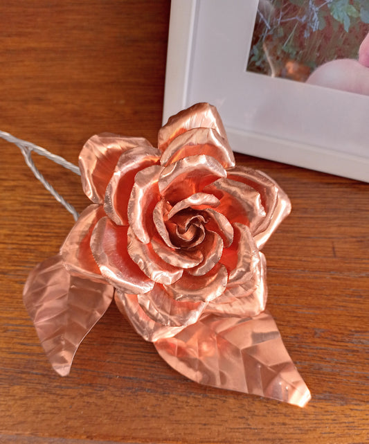 Copper rose
