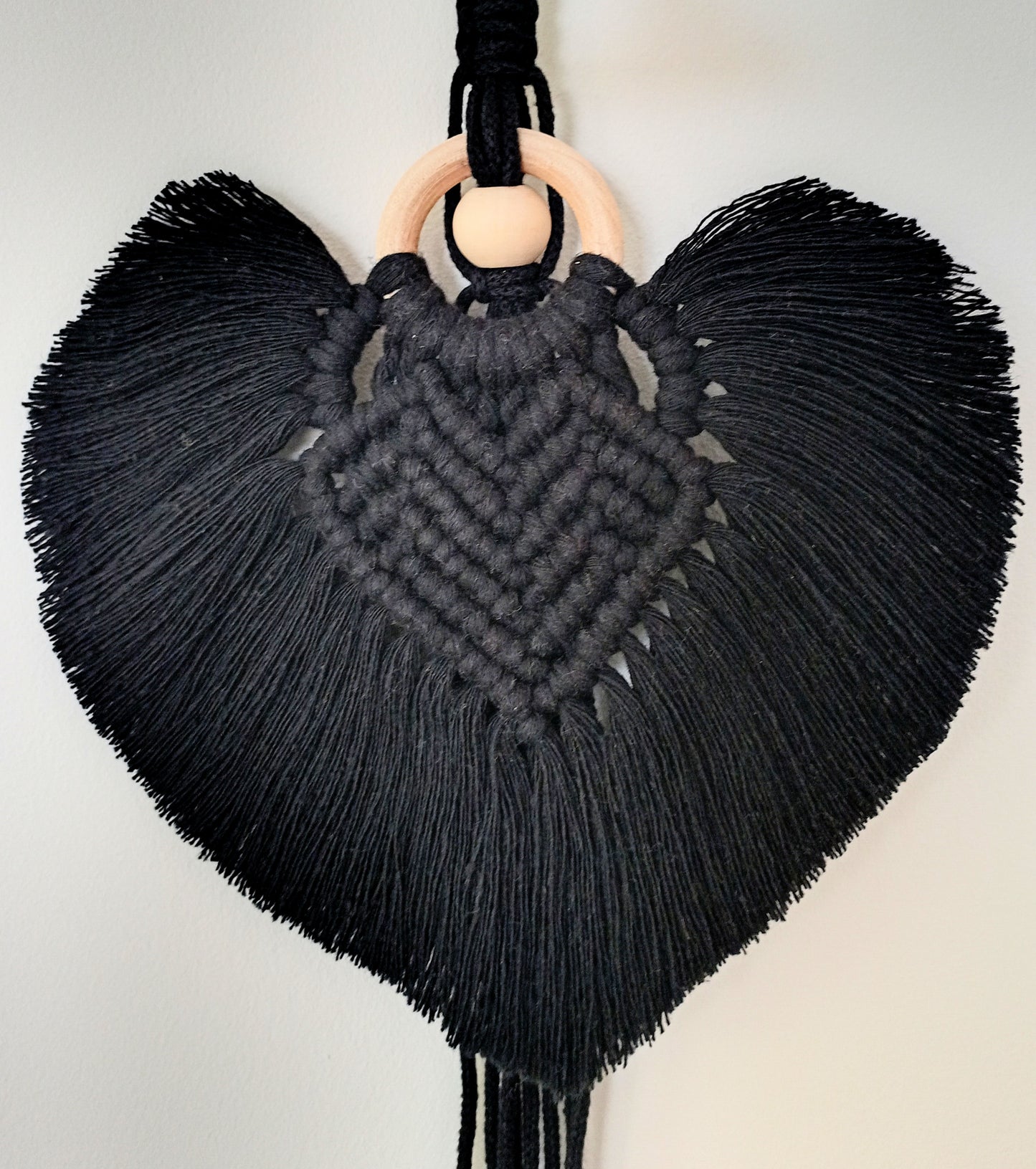 Macrame - Wall Bracket with heart